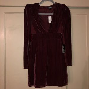 express velvet dress